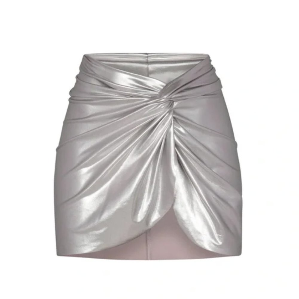 Skims Swim Sarong Silver NWT Size 2x